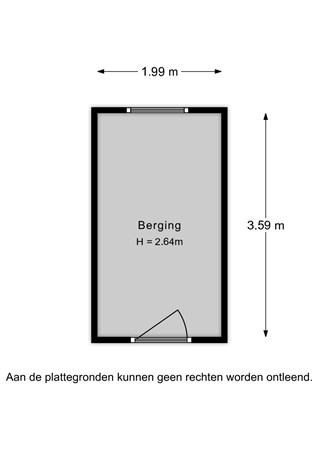 Floorplan - Van Bijnkershoeklaan 95, 3527 XB Utrecht